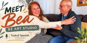 Bea from BZ Art Studio with Daniel from Typical Spanish